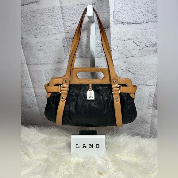 L.A.M.B. Designer 💯 Leather Handbag🔥 - Picture 2 of 10